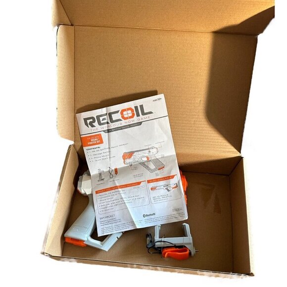Recoil RK 45 Spit Fire Laser Tag Weapon Smartphone Use W/ Recoil Starter Kit NIB - Picture 7 of 11